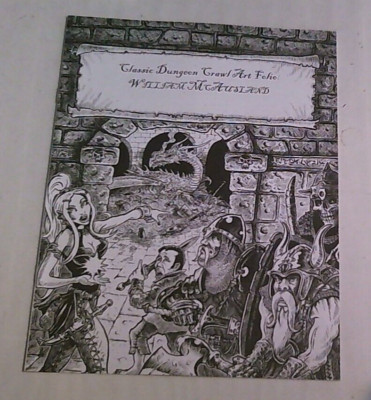 Goodman Games DCC RPG Classic Dungeon Crawl Art Folio William McAusland B&W
