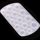 Resin Ring Mold Silicone Molds for Epoxy Resin Resin Molds with 14 Different Siz