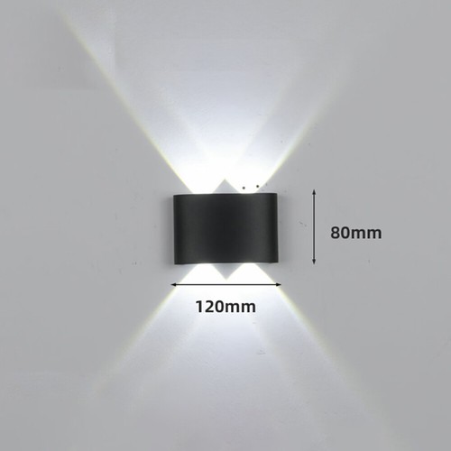 LED Wall Light Up Down Indoor Outdoor Room Sconce Lamp Modern Lighting Fixtures - Picture 28 of 34