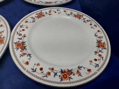 annieプレート４枚 Vintage Sheffield Anniversary Porcelain Fine China Set/4