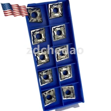 Zhouzimi CNMG432HA H01 / CNMG120408HA H01 Carbide Inserts for Aluminum 10 PCS