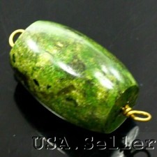 Green Turquoise Bead,Barrel Bead, Natural Turquoise Bead, Natural Stone