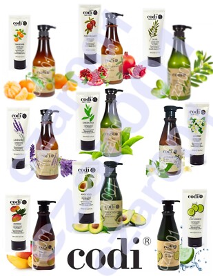 CODI HAND & BODY LOTION - 9 LUXURIOUS SCENT: 750ML (25FL) & 100ML(3.3FL)-U PICK