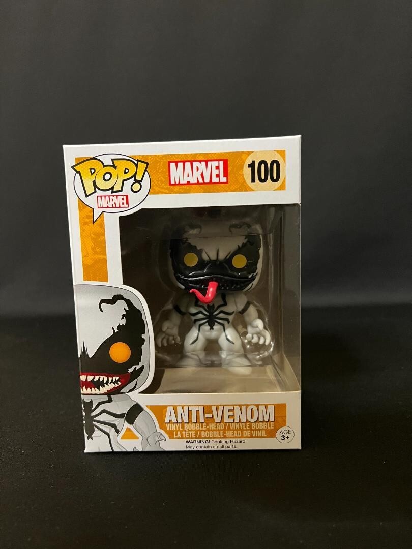 Funko Pop Marvel ANTI-VENOM Vinyl Bobble-Head Figure #100 NEW | eBay