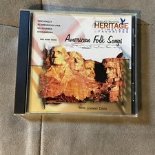 Johnny Dean American Folk Songs Audio CD 1 disc
