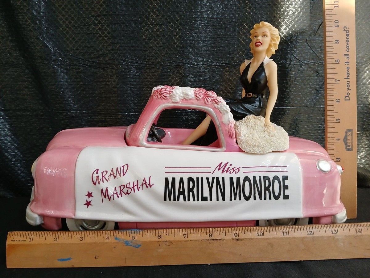 Clay Art Vintage Cookie Jar - Miss Marilyn Monroe as Grand