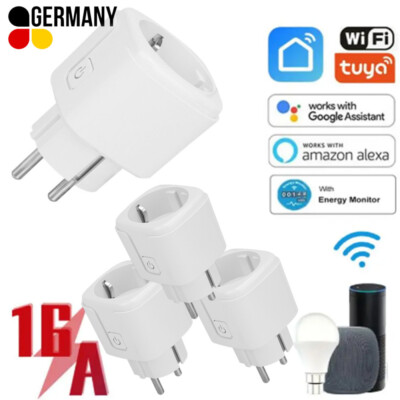 Tuya Smart Life Steckdose Android iOS Intelligente Socket Plug Für Alexa Google