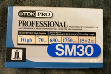 TDK Studio Master Cassette Discontinued by Manufacturer