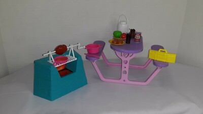 Vintage 1995 Barbie So Much to Do Picnic Set, Complete, 67032-91