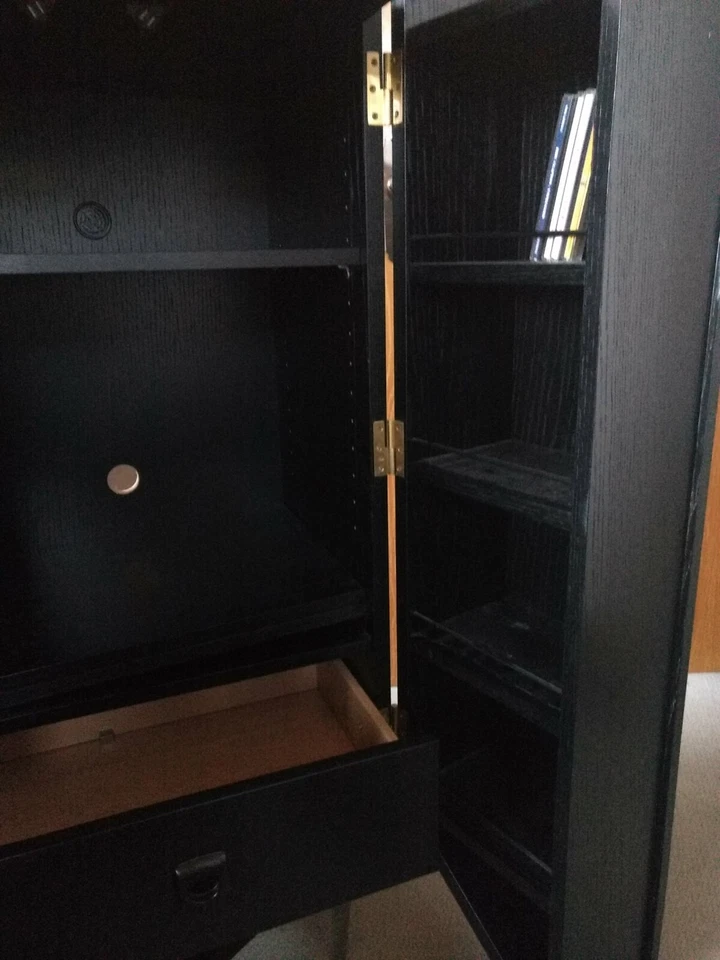 HiFi Rack Holz Vintage - Bild 2 von 4