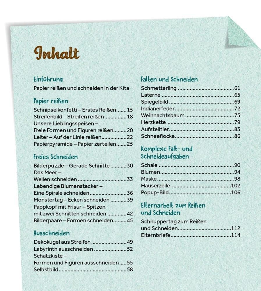 Thumbnail - Birgit Ebbert / Reißen Und Schneiden In Der Kita, M. 1 Beila ...