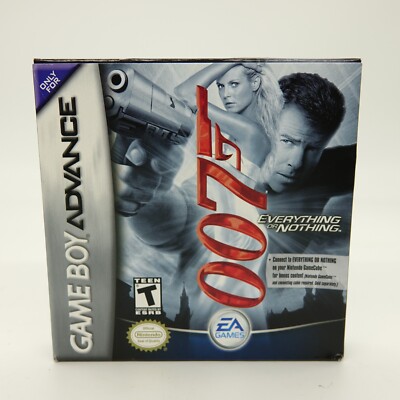 James Bond 007: Everything or Nothing (Game Boy Advance, 2003) GBA Complete CIB