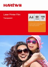 OHP Film A4 Clear  For Laser Printer Overhead Projector 297x 210mm- 60 Sheets