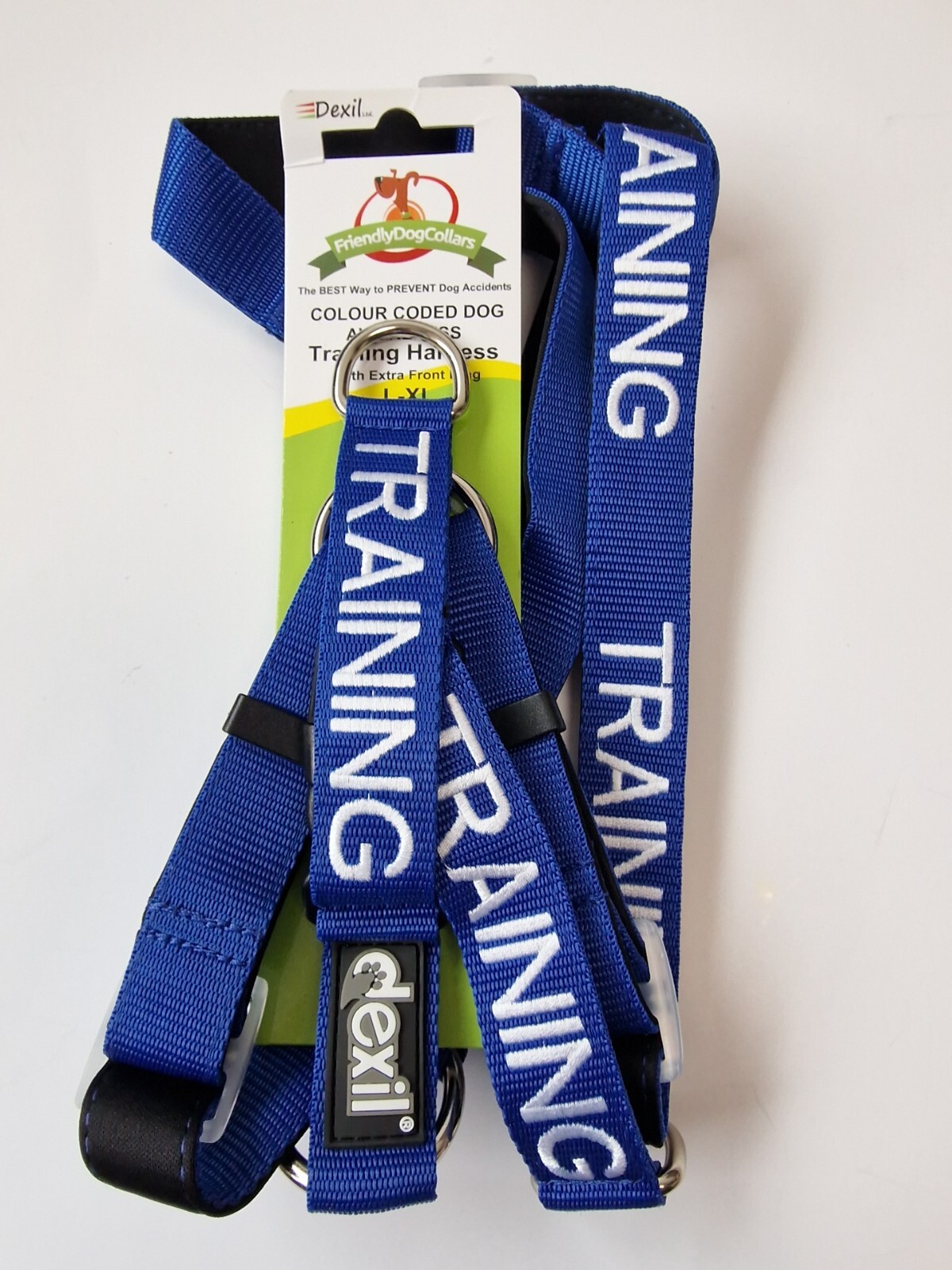 Dexil TRAINING Worded Dog Lead, Buckle Collar, Strap Harness or Coat