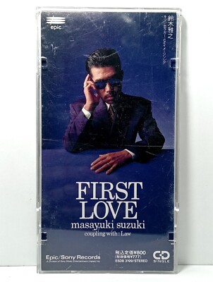 Masayuki Suzuki First Love c/w Law, もう涙はいらない, 恋人, 違う、そうじゃない, etc 8 cm. cd single