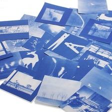 Sunprint Sun Art Solar Refill 4x4 in Photosensitive Print 20 Paper Acrylic Panel