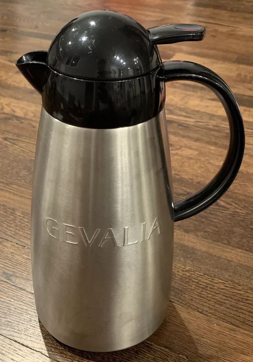 Stainless Steel Coffee Pot, Gevalia Thermos, Hot Drink Coffee