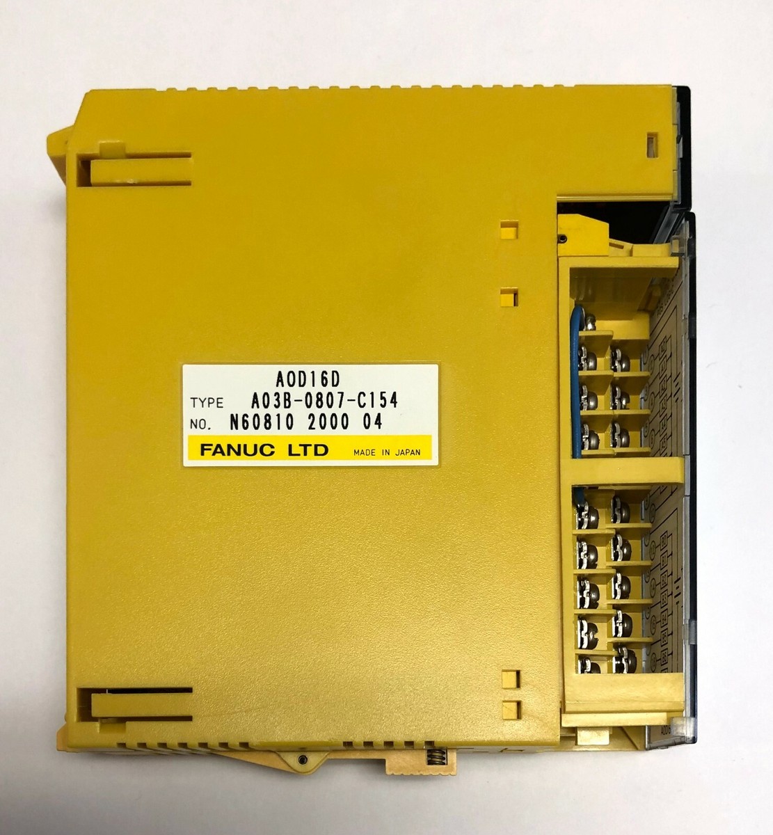 Fanuc A03B-0807-C154 ; I/O Module AOD16D ; Good Working Fanuc A03B-0807-C154 ; I/O Module AOD16D ; Good Working