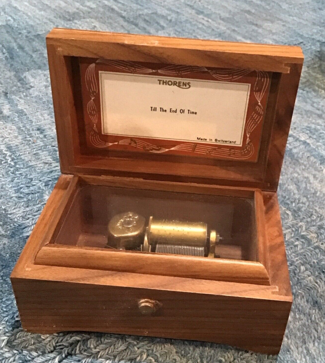 Vintage Thorens Swiss Music Box 