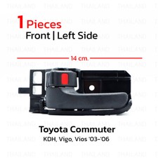 Manija de puerta interior delantera izquierda para Toyota Hiace 05-'18 Hilux 05-'14 Vios 03-'06