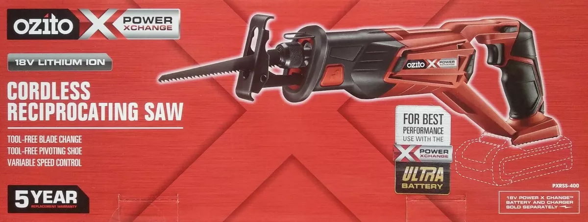 Ozito pxc 18v reciprocating saw online