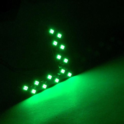 2x Car Auto Side Rear View Mirror 14-SMD LED Lamp Turn Signal Light Accessories - Foto 10 di 12