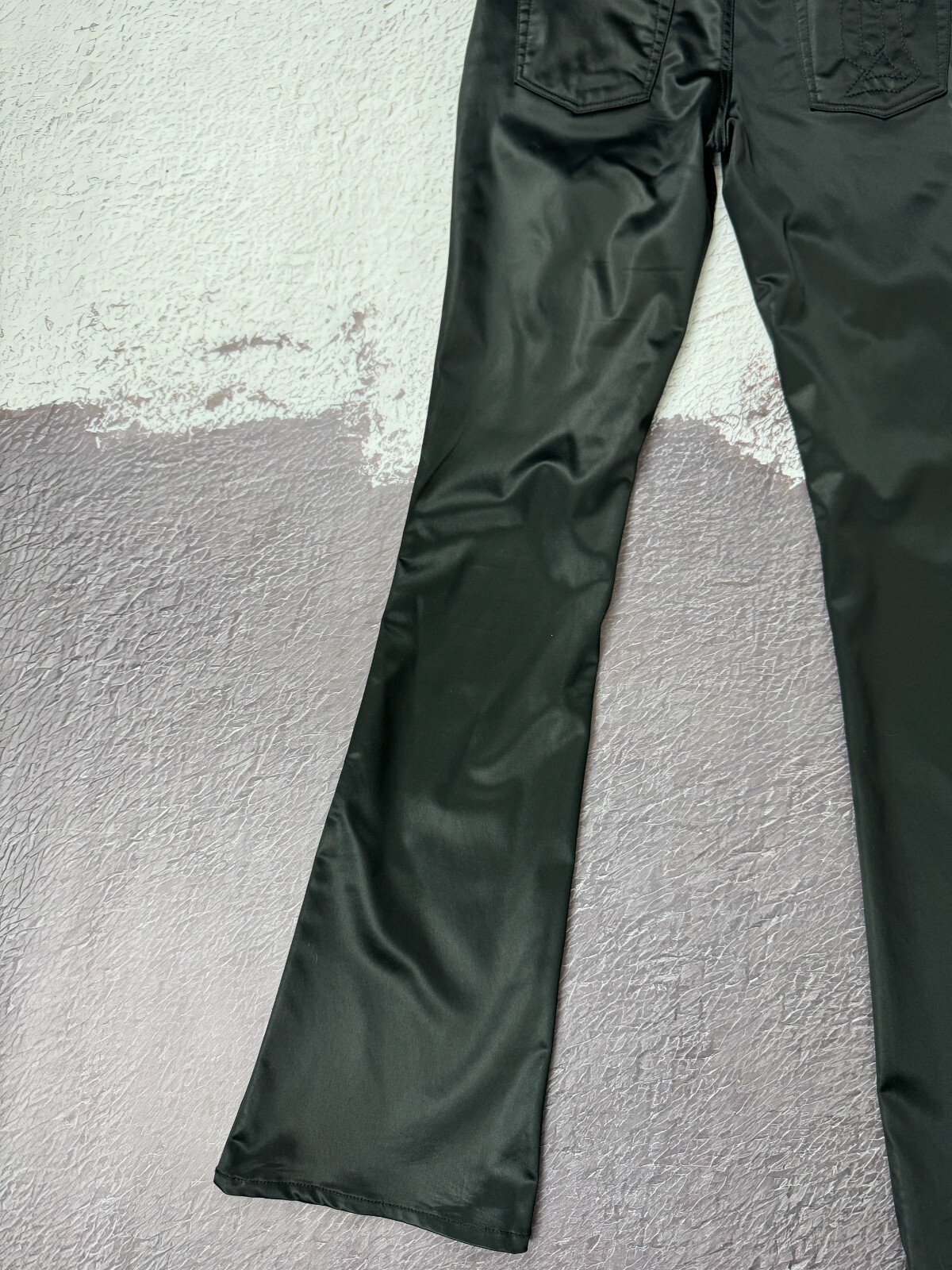 John Galliano long flared embroidery pants made in Italy