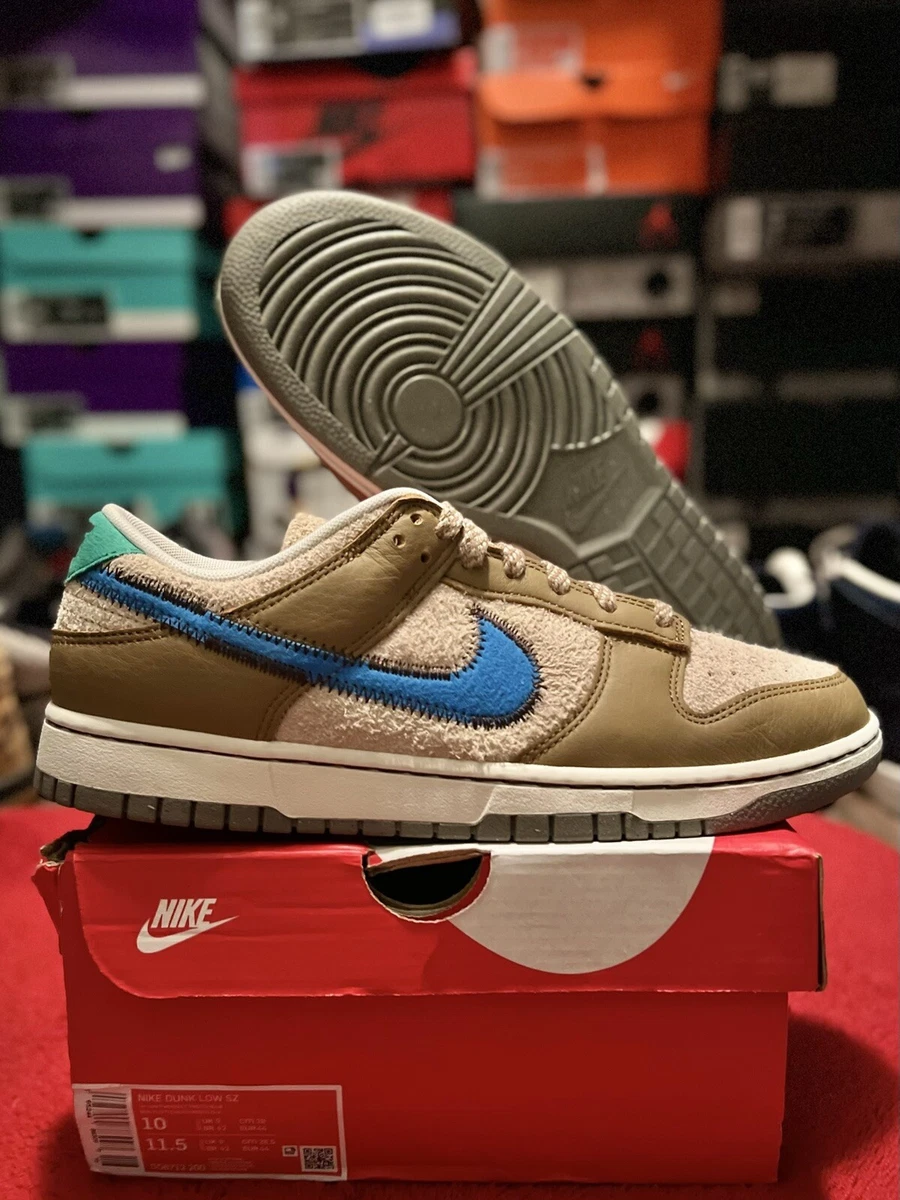 DS Men's 10 - size? x Nike Dunk Low 'Dark Driftwood' | DO6712-200