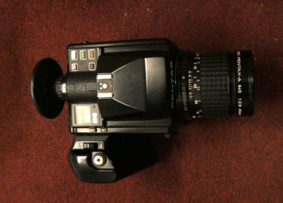 Appareil Photo Pentax 645 - Format Moyen - Objectif SMC A 45mm F/2.8 - Japon