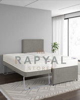 Plush 3FT single 3 In 1 Divan Guest Bed with trundle -VARIOUS COLOURS AVAILABLE