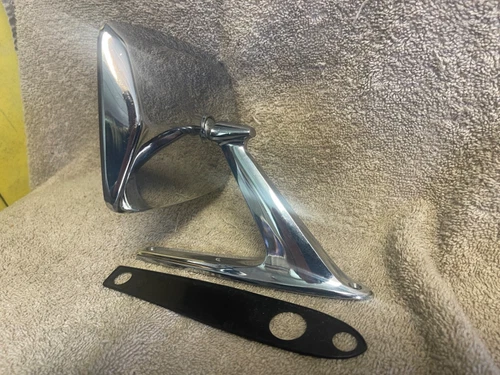 NOS FORDD3TB-17743-DA 1973-79 BRONCO TRUCK LH CHROME SIDE VIEW EXTERIOR MIRROR