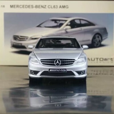 SUPER RARE* AUTOart 1/18 Mercedes-Benz CL63 AMG Silver | eBay