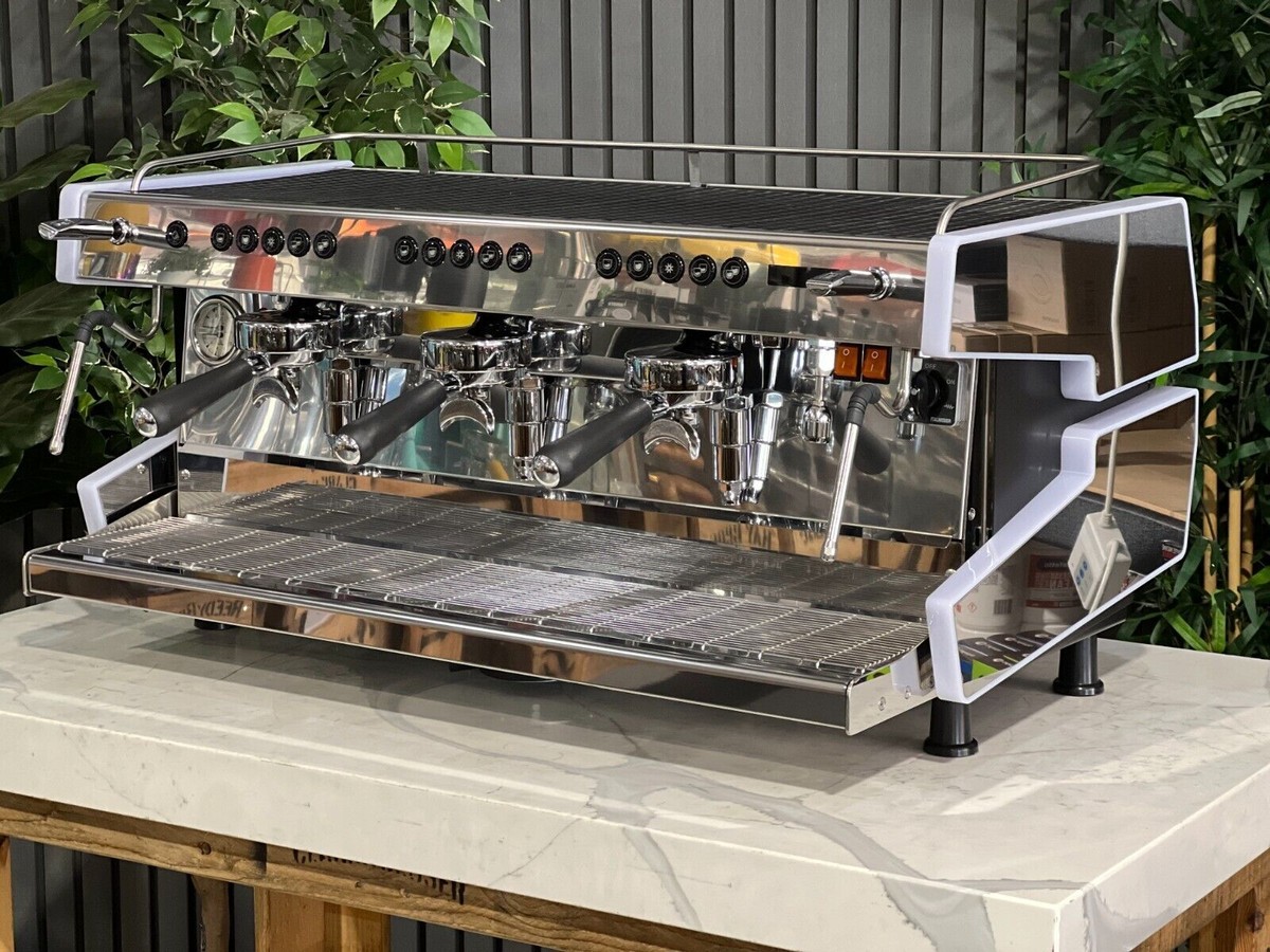 CIME CO-03 NEO E61 3 GROUP WHITE & STAINLESS STEEL ESPRESSO COFFEE