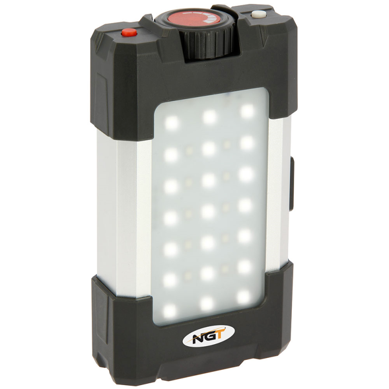 NGT Angler's Light 21 LED 500 Lm Power Bank Angling Fishing Torch Phone Charger