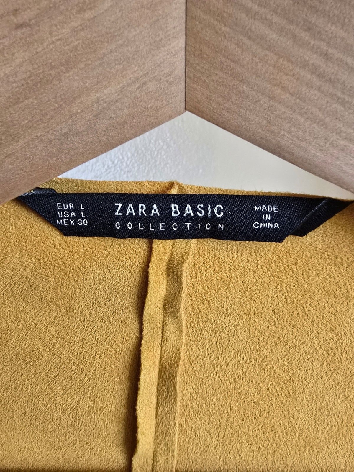 Zara basic mustard yellow lightweight cardigan wo… - image 2