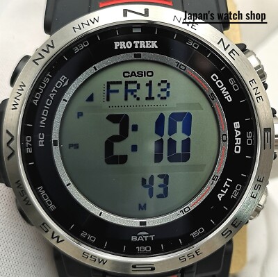 CASIO PRO TREK PRW-35-1AJF Gray Climber Solar Atomic Men's Watch New in Box