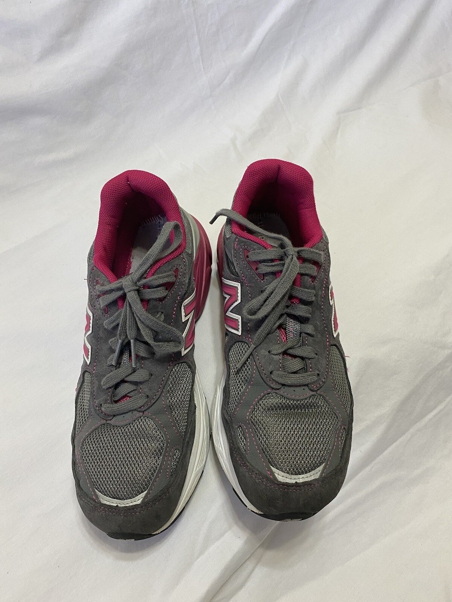 New balance ☆ made in USA 990v3 WMN'S W990KM3 グレーxピンク $_12.JPG?set_id=880000500F