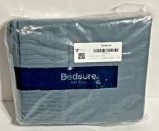 Bedsure Get Cozy Full Size Set - 4 Pieces - Mineral Blue