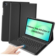 Wireless Touchpad Keyboard Case for Galaxy Tab A11 /A9 11" Type-C Black