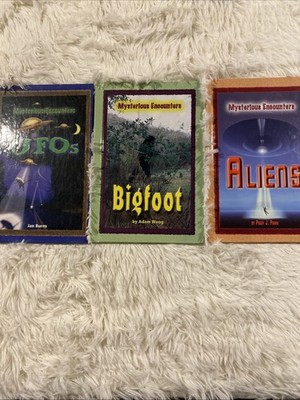 Mysterious Encounters UFOs, Aliens And Bigfoot Set Of Three