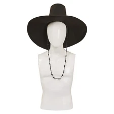 Saja Boys Qinyu Cosplay Hat Black Top Hat Bead Chain Hat Costume Accessory Party