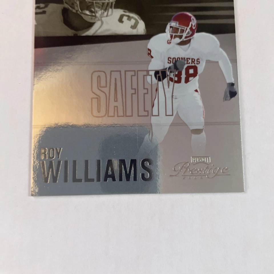 2006 Playoff Prestige Turning Pro Silver TP-5 Roy Williams # 99/100 Cowboys NFL - Image 3 of 4