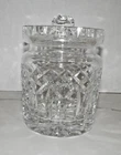 VINTAGE WATERFORD CRYSTAL LISMORE BISCUIT JAR WITH LID