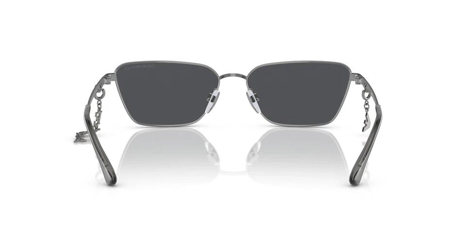 Gafas de sol Emporio Armani 0EA2141 301087 brillante con almohada de metal armado Foto 3 de 4
