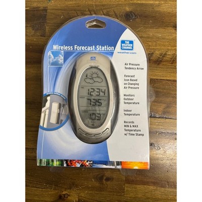The Weather Channel Wireless Forecast Station WS-9151TWC-BP La Crosse Silver NEW