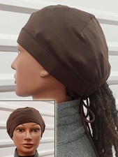 L Soc Stay on Ponytail Scrub Cap Nurses Martial Artist Dreadlocks Braids Locs