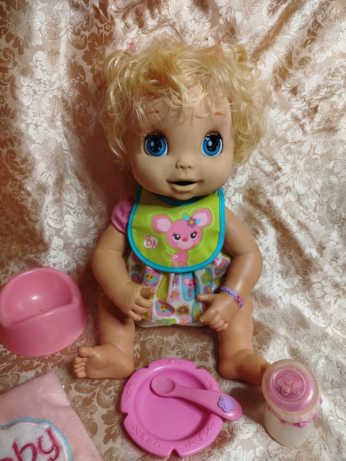 Rare Doll Doll Doll Doll Baby Alive 2006 Real Surprise Blond