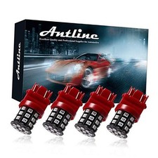 3157 3156 3057 4157 3056 LED Bulbs 12-24V Super Bright 600 Brilliant Red