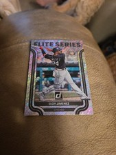 2022 Donruss Elite Series Rapture Parallel #ES-9 Eloy Jimenez Chicago White Sox