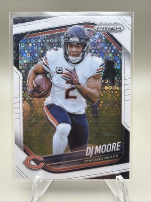 2025 Panini Prizm - D.J. Moore #92 White Disco Prizm